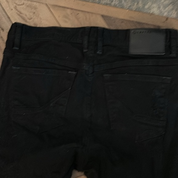 Empyre Verge Tapered Black Skinny Jeans size 30 - Picture 5 of 8